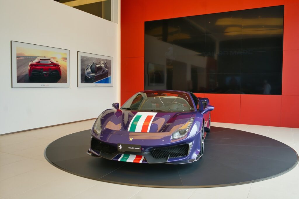 Ferrari Customization through Atelier Ferrari